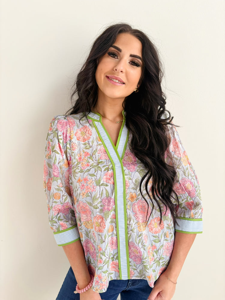 FLORAL TOP-9