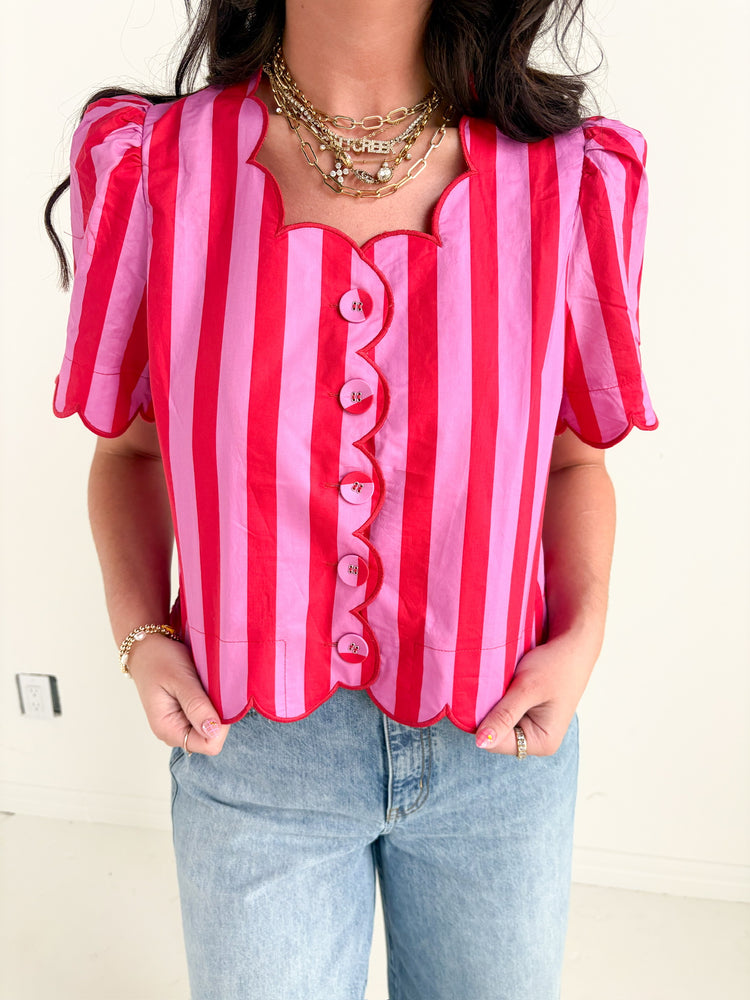 NEW STRIPPED TOP-11