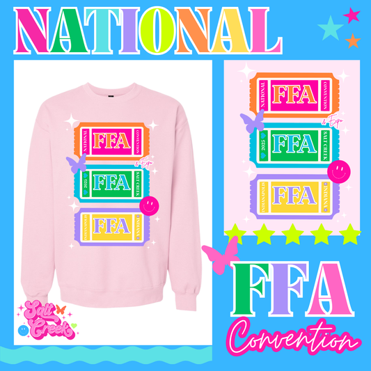 NATIONAL ADMIT ONE SWEATSHIRT