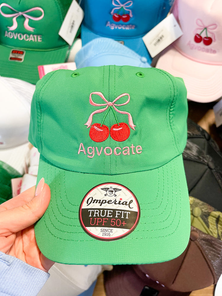 IRISH GREEN CHERRY IMPERIAL CAP