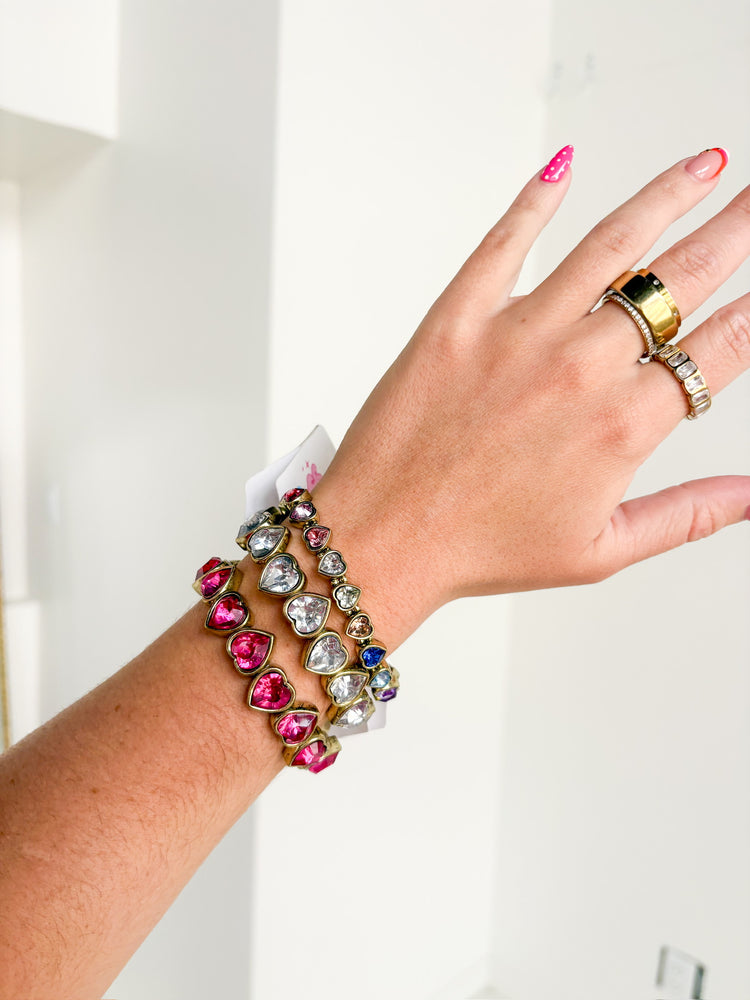 HEART BRACELET-pick your color