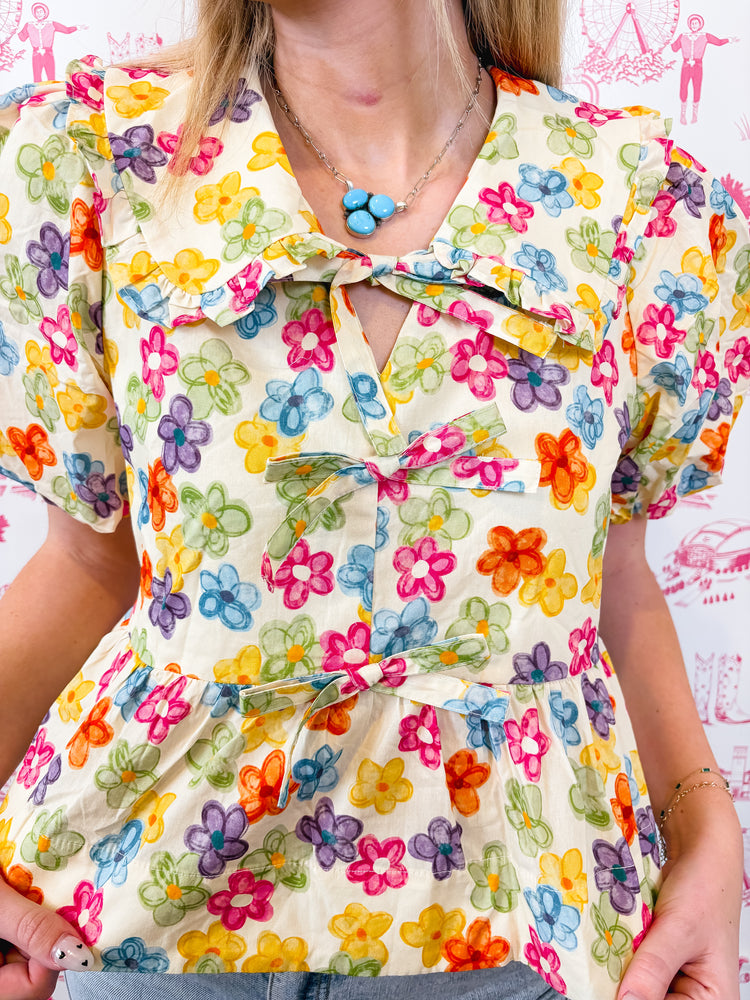 FLORAL PEPLUM TOP-2