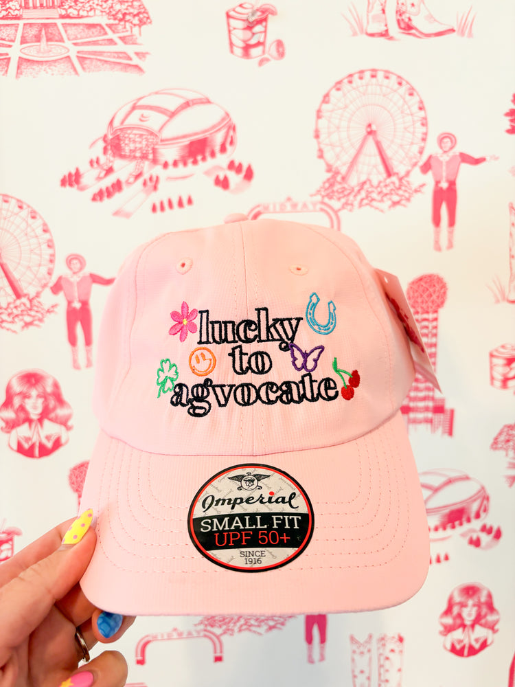 LUCKY TO AGVOCATE- LIGHT PINK