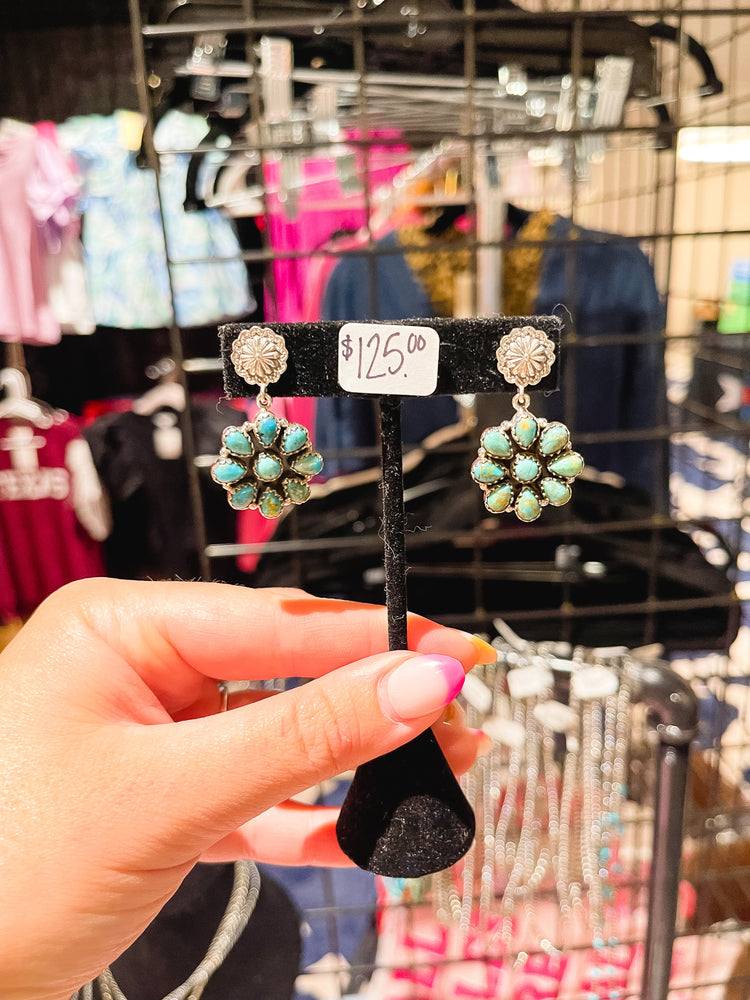 Turquoise Drop Earrings