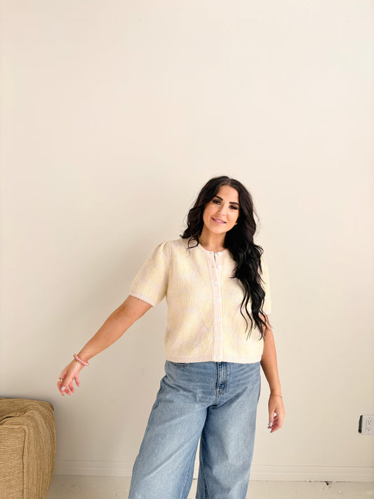 YELLOW/CREAM SWEATER-9