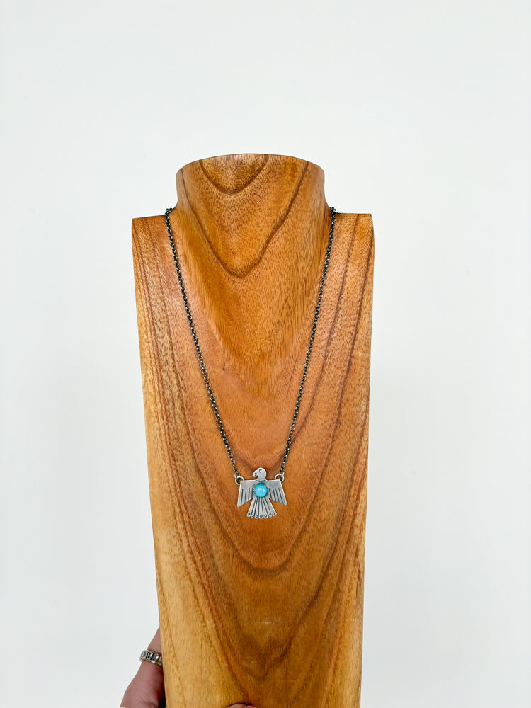 TURQ THUNDERBIRD NECKLACE