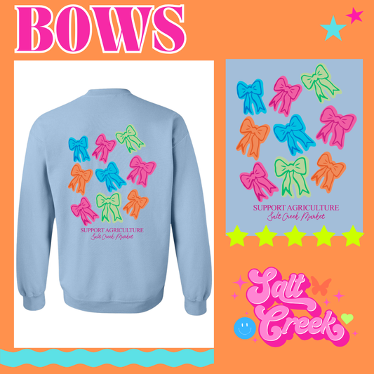 SUPPORT AG BOW SWEATSHIRT