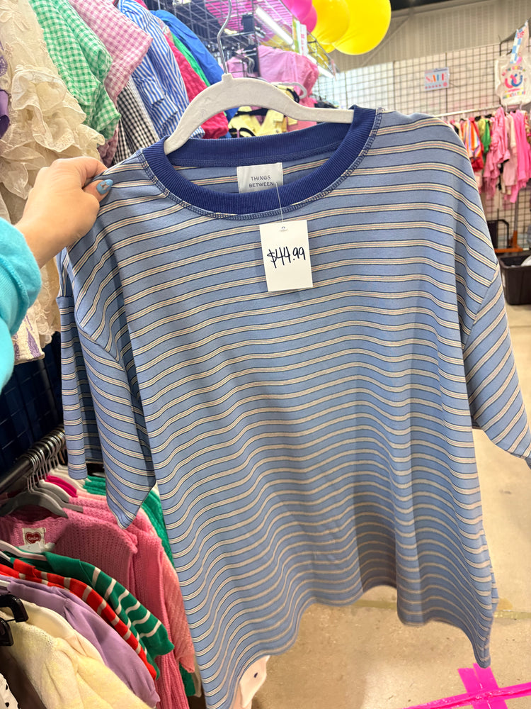BLUE BOYFRIEND TEE -2