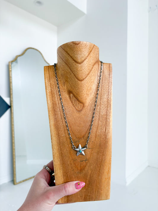 LEROY JAMES STAR NECKLACE