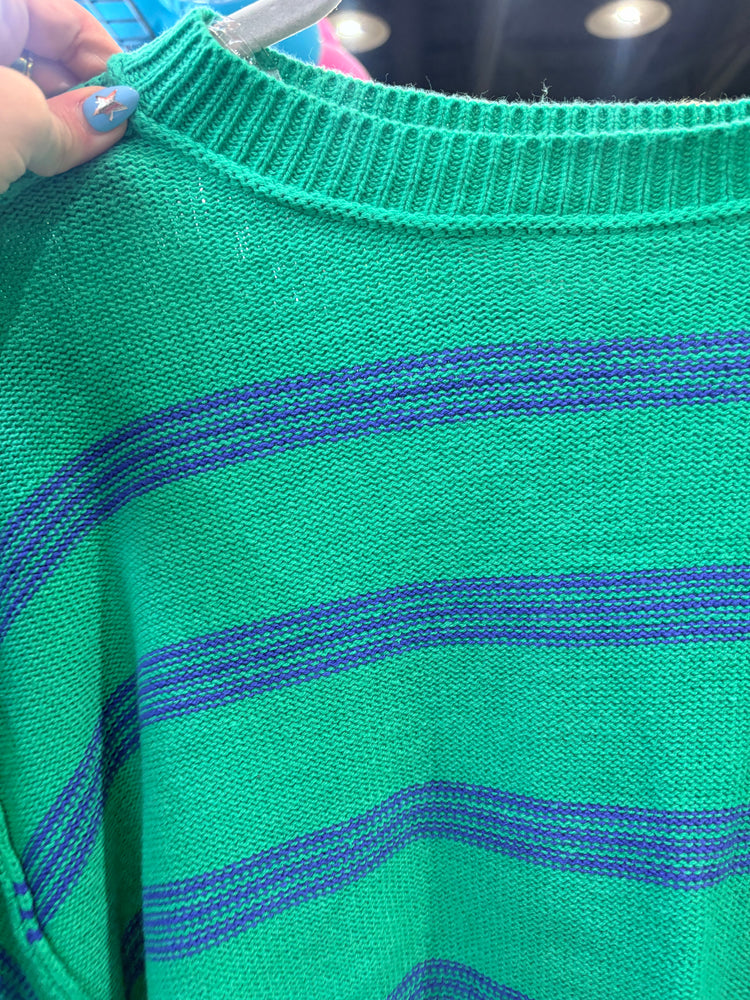 GREEN & BLUE LIGHT SWEATER-3