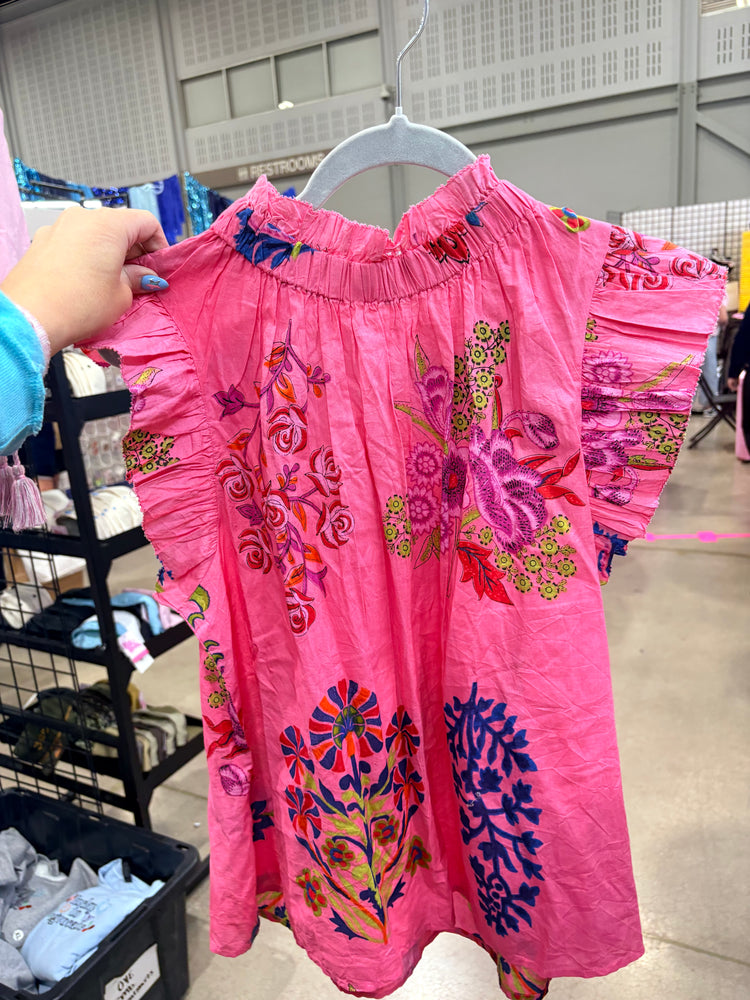 THML PINK SLEEVELESS TOP