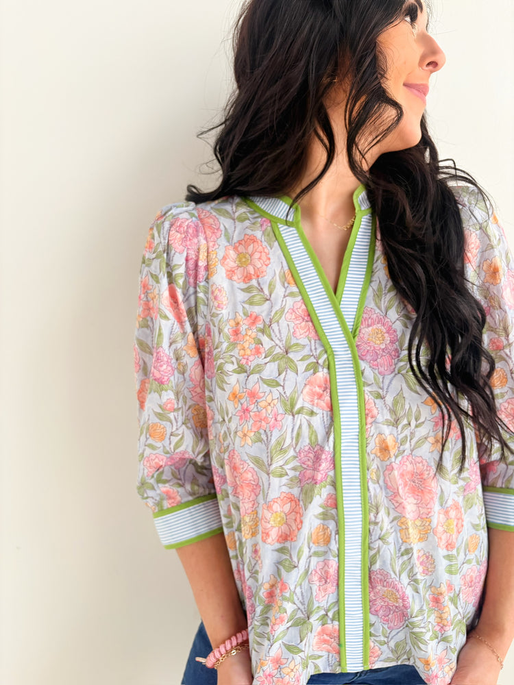 FLORAL TOP-9