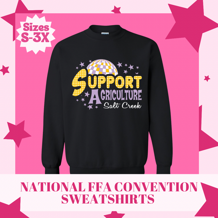 SUPPORT AGRICULTURE SWEATSHIRT (HANNAH STYLE)