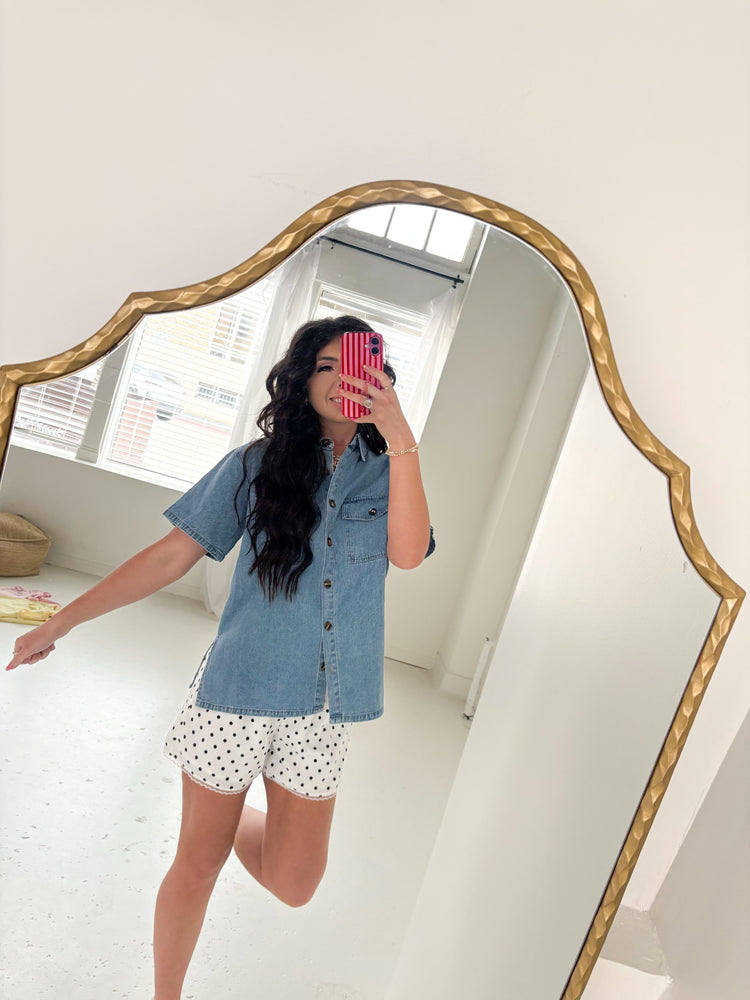 POLK A DOT SHORTS