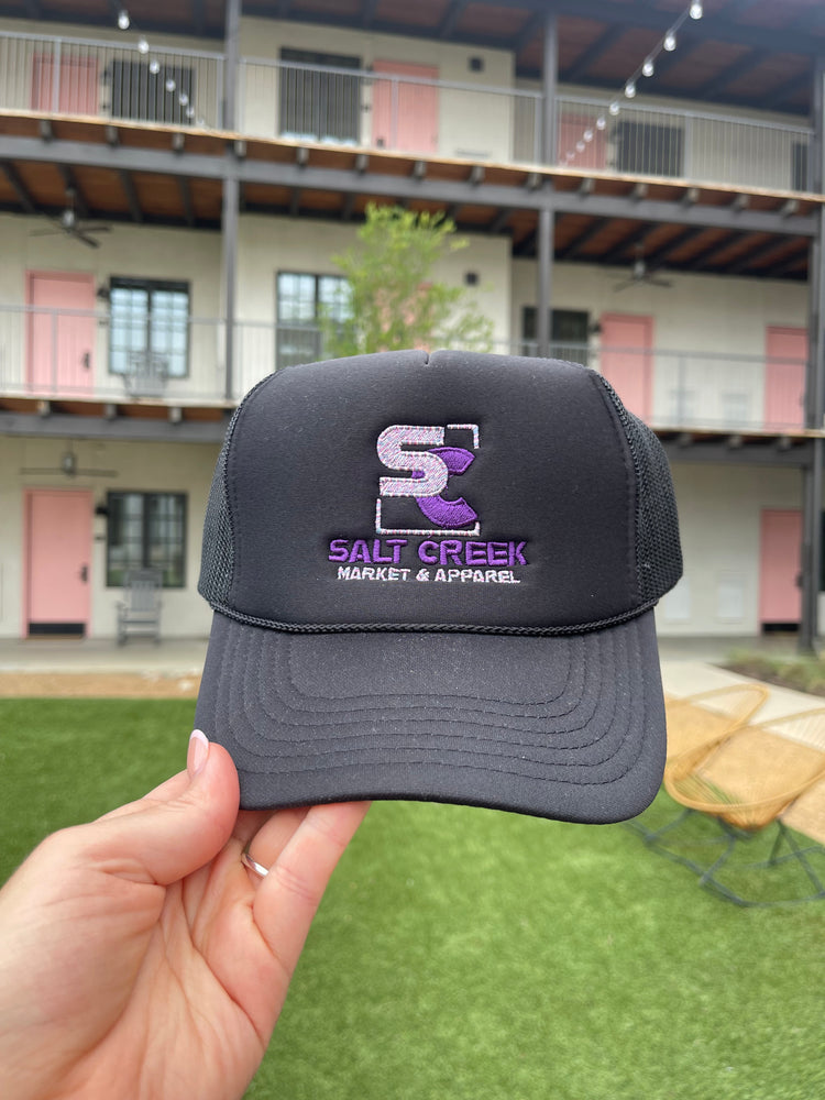 SALT CREEK TRUCKER CAP-PURPLE