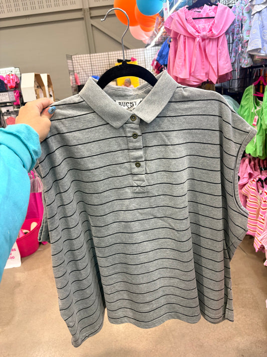 STRIPED BUCKETLIST TOP-1