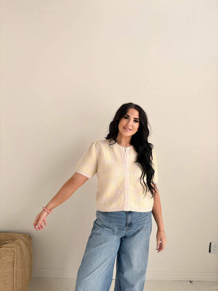 YELLOW/CREAM SWEATER-9