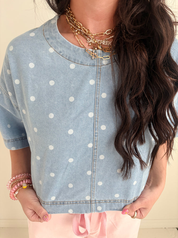 DENIM POLK A TOP-11