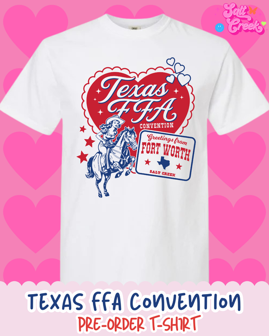 PRE-ORDER TEXAS FFA COWGIRL T-SHIRT