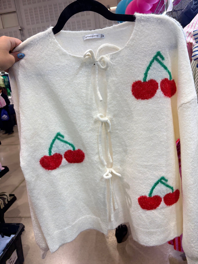 OFF WHITE CHERRY CARDIGAN-4