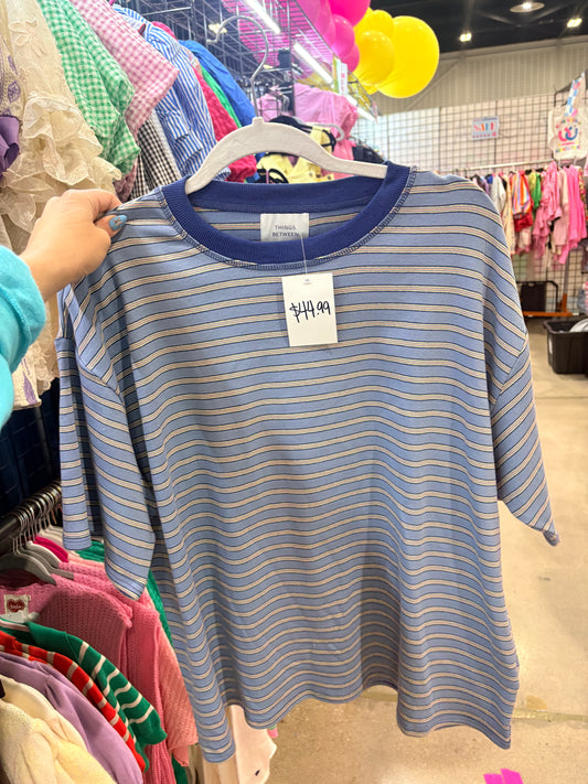 BLUE BOYFRIEND TEE -2