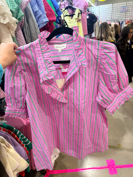 PINK/GREEN ENTRO TOP LG-3