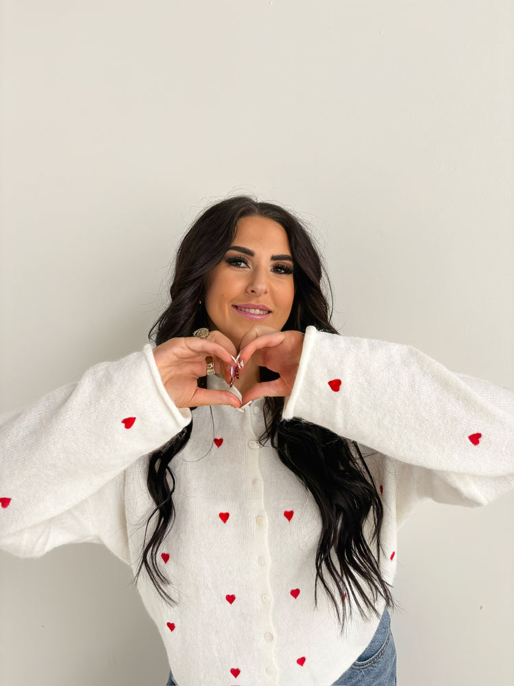 RED HEART CARDIGAN-12