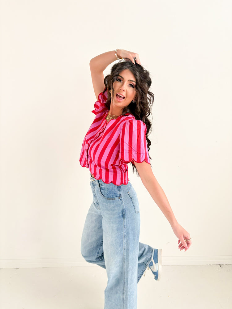 NEW STRIPPED TOP-11