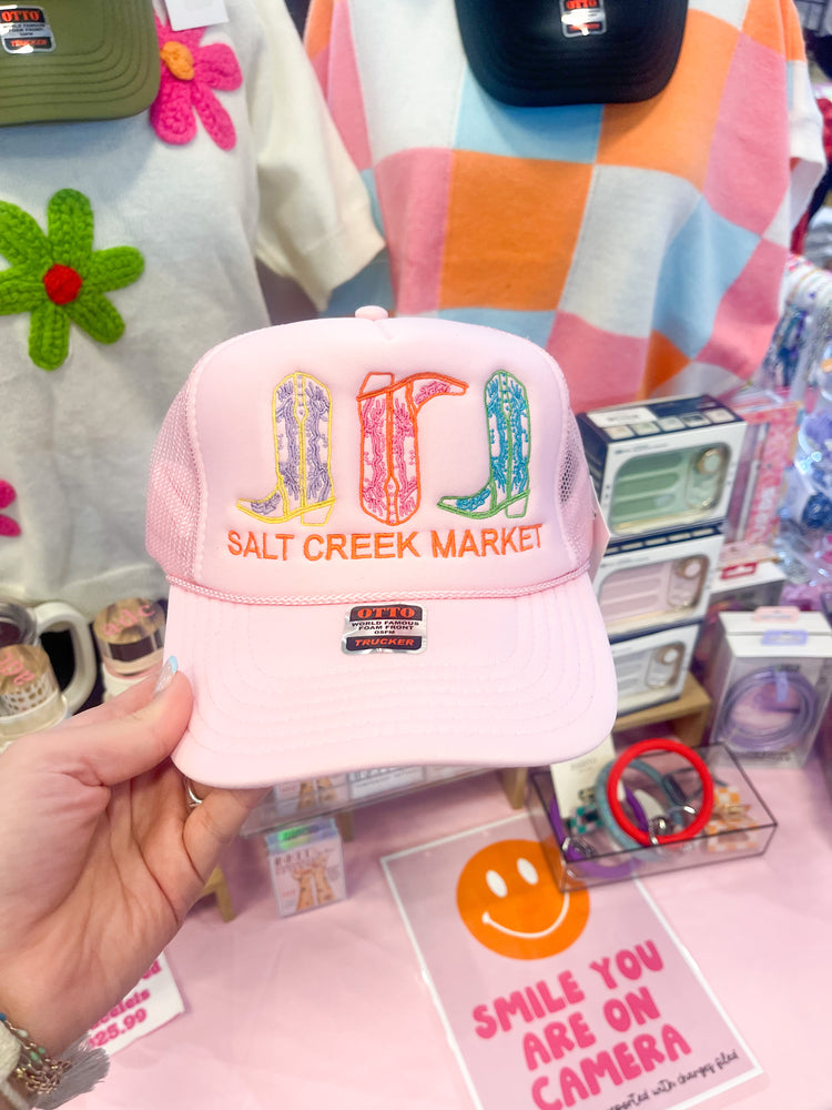 SALT CREEK BOOT CAP-PINK