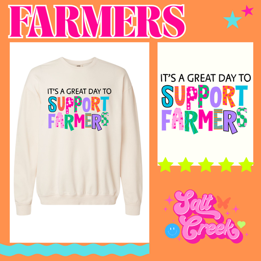SUPPORT FARMERS SWEATSHIRT