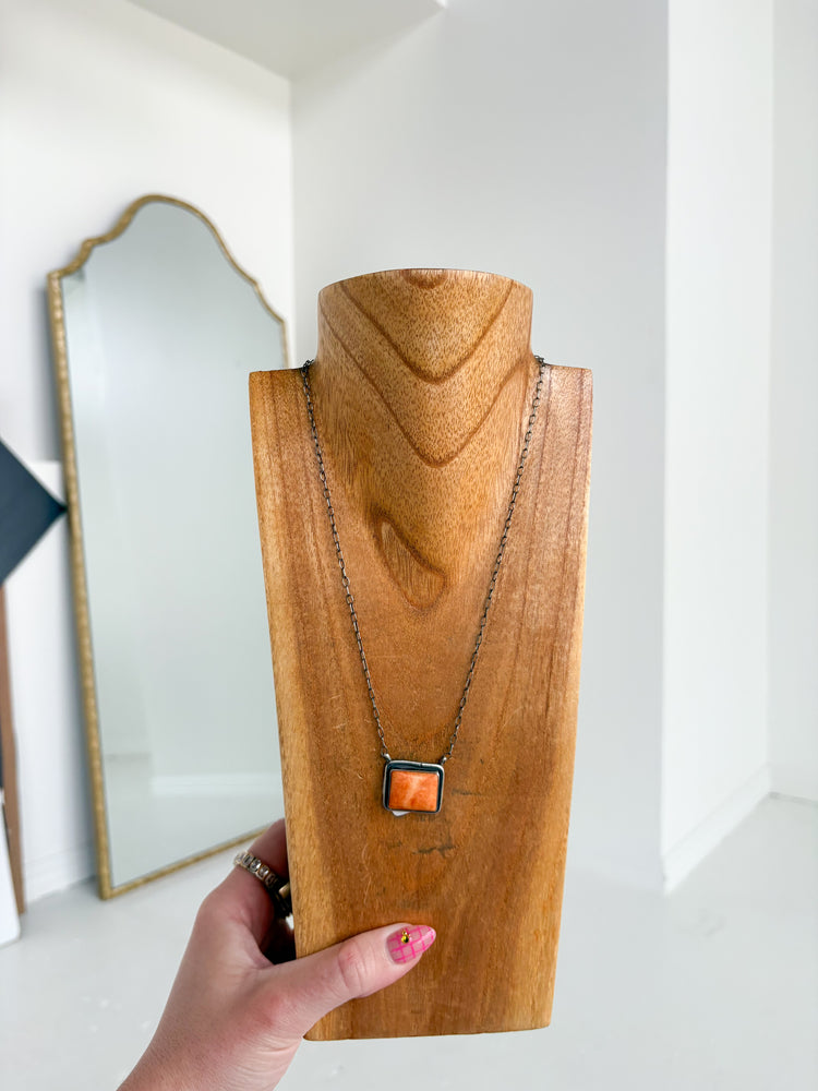 SCOTT SKEETS SPINY PENDANT NECKLACE