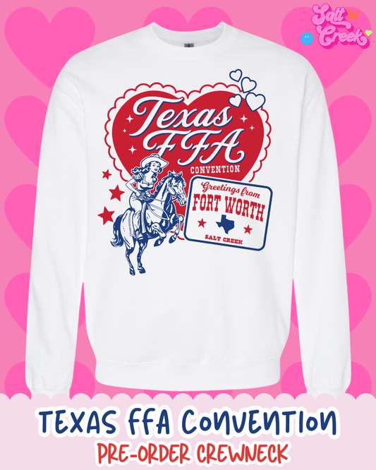 PRE-ORDER TEXAS FFA COWGIRL SWEATSHIRT