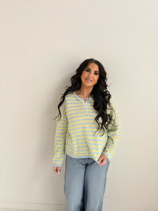 BLUE STRIPED SWEATER-12