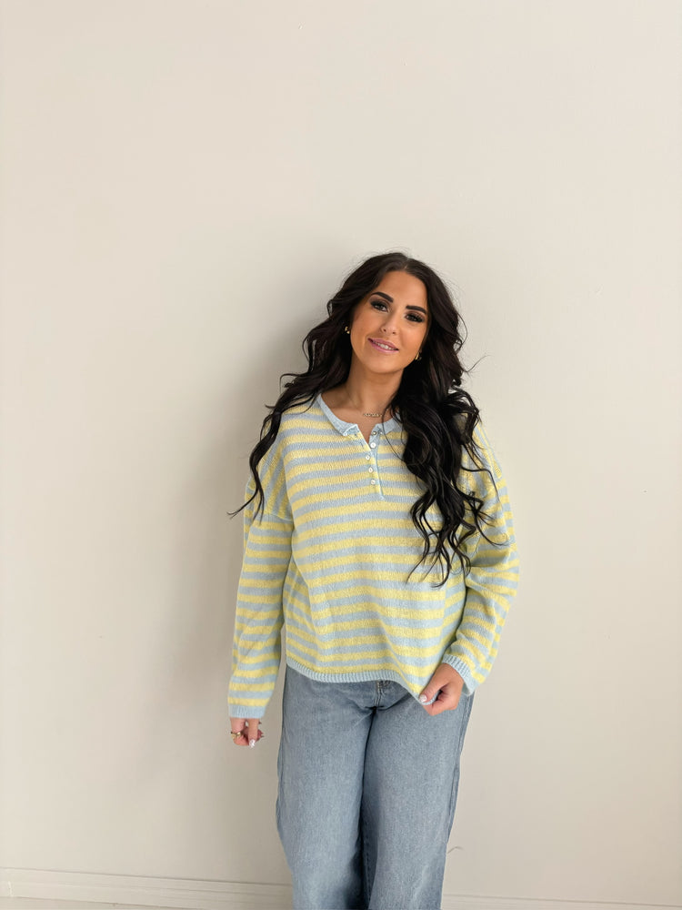 BLUE STRIPED SWEATER-12
