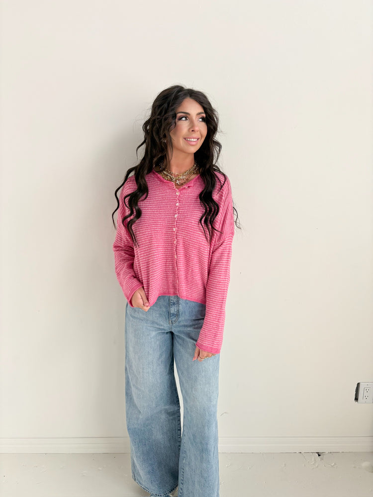 PINK CARDIGAN TOP-12