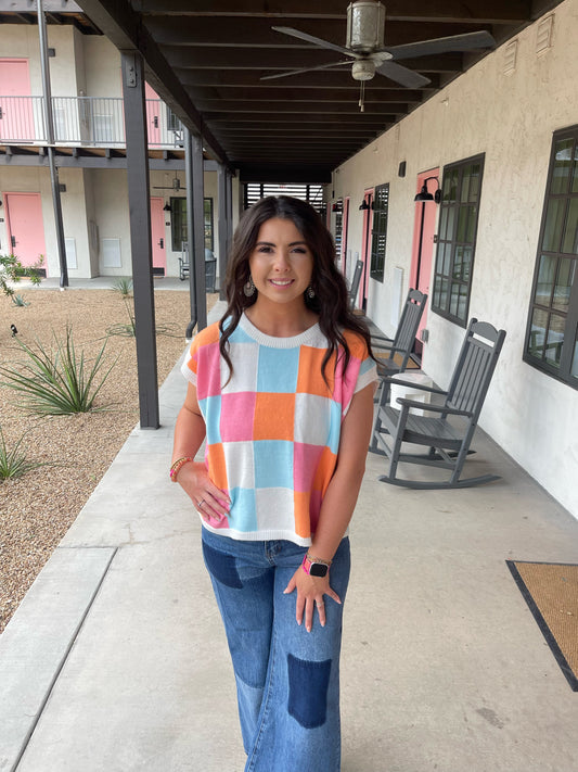 COLOR BLOCK SWEATER 3