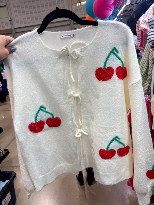 OFF WHITE CHERRY CARDIGAN-4