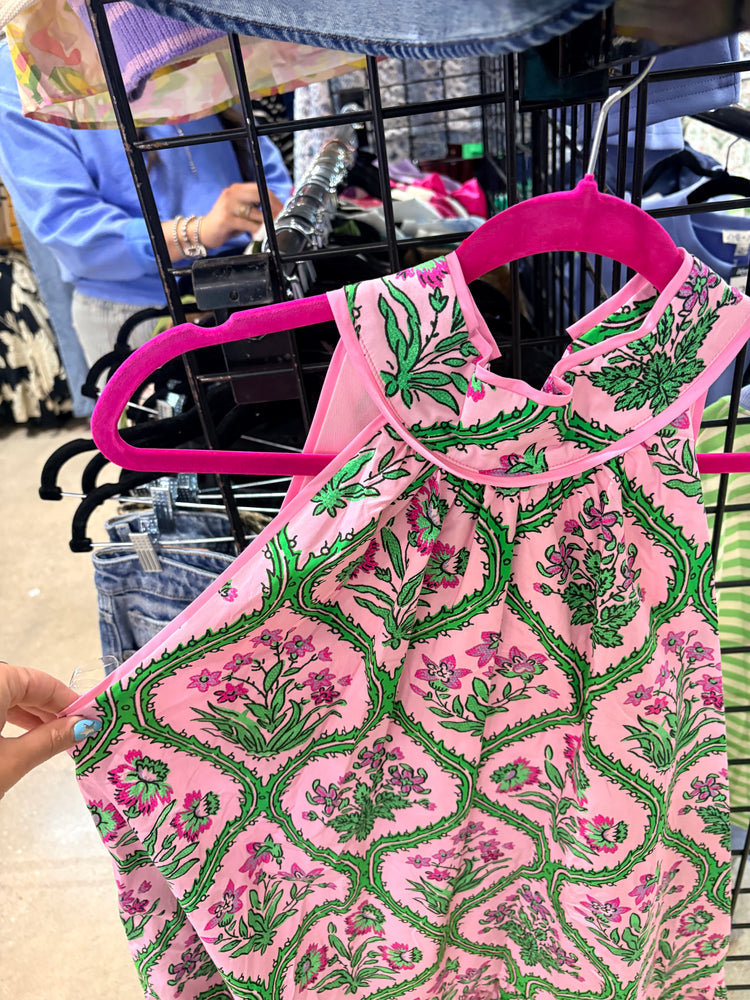 PINK FLORAL DRESS