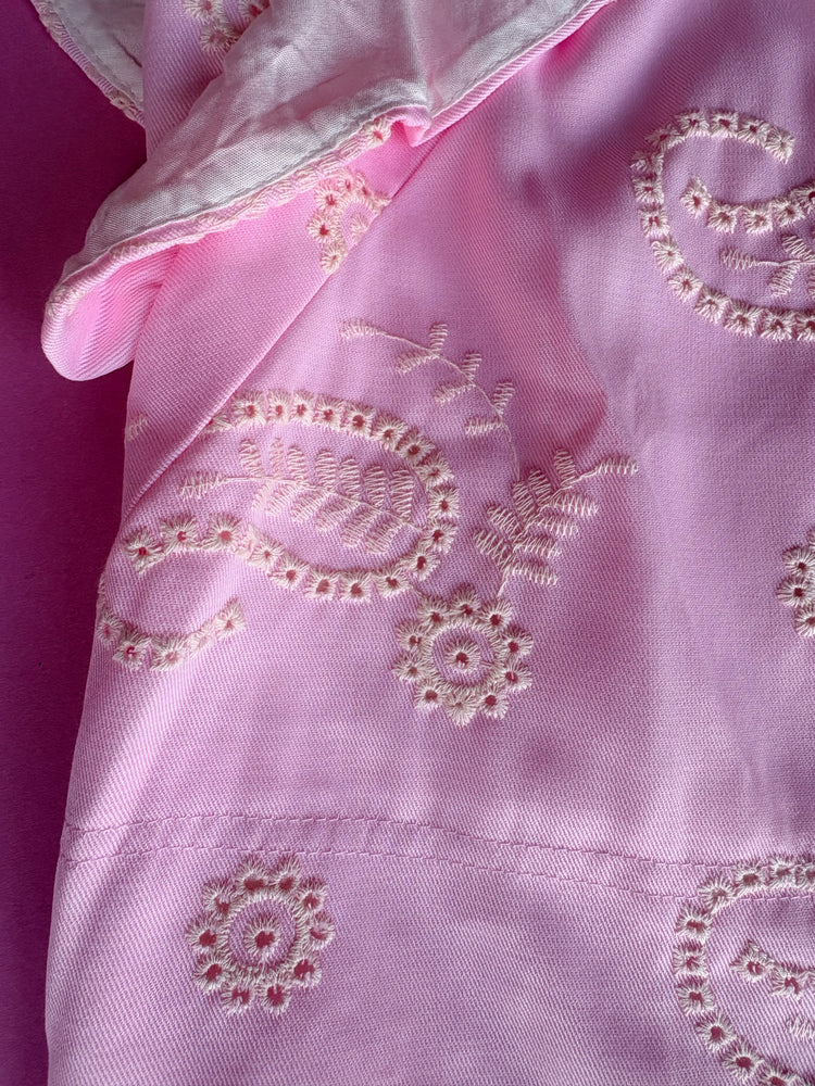PINK PAISLEY TOP