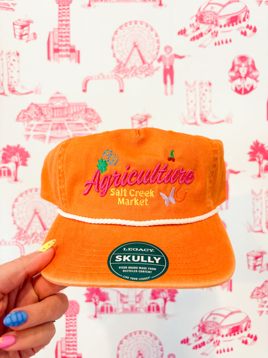 AGRICULTURE CAP ORANGE