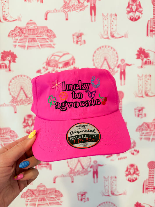 LUCKY TO AGVOCATE-HOT PINK