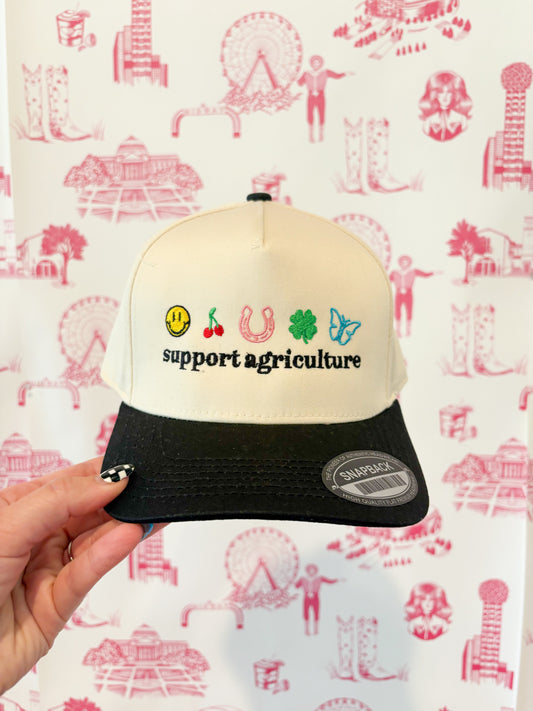SUPPORT AG CAP BLACK