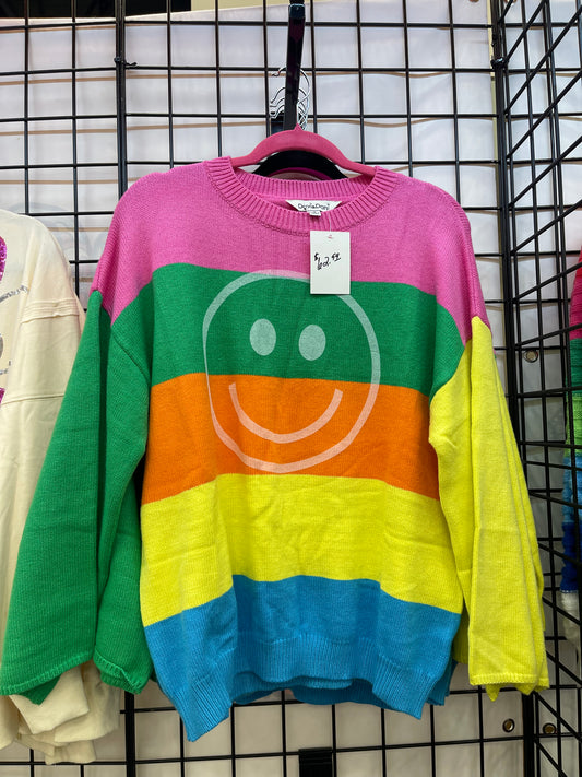 SMILEY COLORFUL SWEATER 7