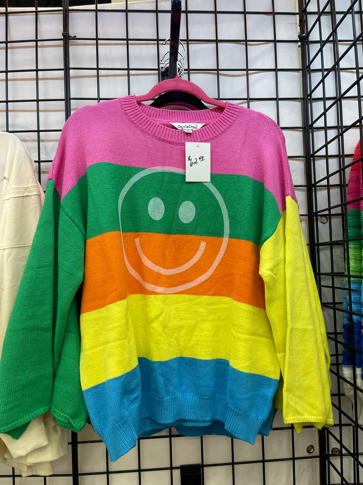 SMILEY COLORFUL SWEATER 7