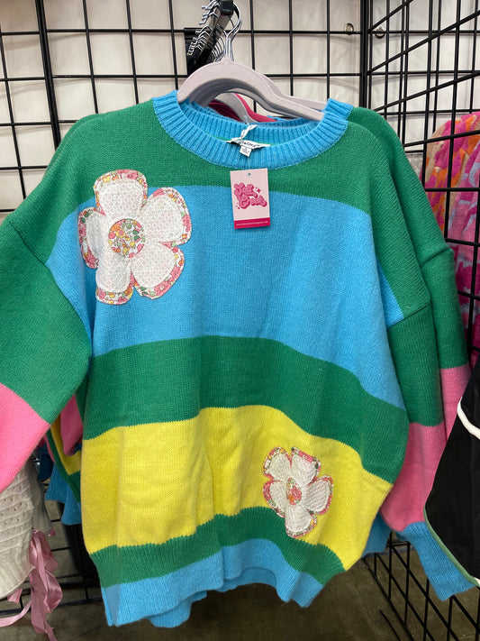 FLOWER PATCH SWEATER 7