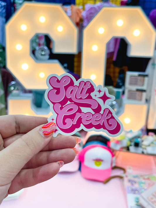SALT CREEK STICKER